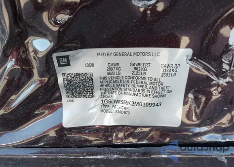 2021 Cadillac Ct5 Luxury from USA, damaged, VIN 1G6DW5RK2M0109943